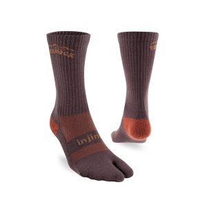 Crew Performance Split-Toe Socks (Dusty Plum)